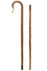 Chestnut Shepherd's Crook,Two Piece, Jointed, Extra Long