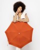 Rust Folding Compact Umbrella by Anatole of Paris  LOUIS