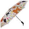 Spring Puppy Dogs Auto O&C Folding Art Umbrella by Naked Decor