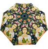 Frida and Parrots Auto O&C Folding Art Umbrella by Naked Decor