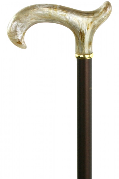 Early Victorian Fist On Step Bamboo Walking Cane:SCOTTIES WALKING STICKS &  CANES