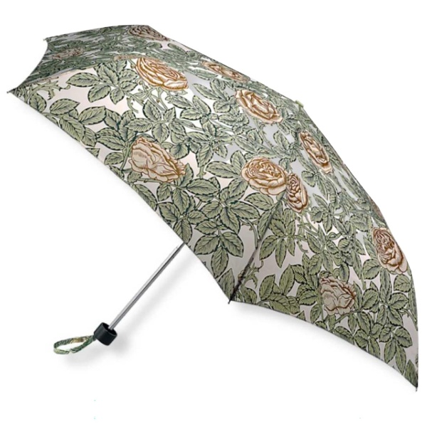 Morris & Co Superslim Mini Folding UVP 50+ Umbrella - Rambling Rose