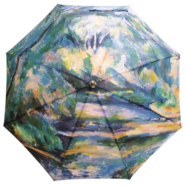 Stormking Classic Walking Length Umbrella - Art Collection - The Brook by Cezanne